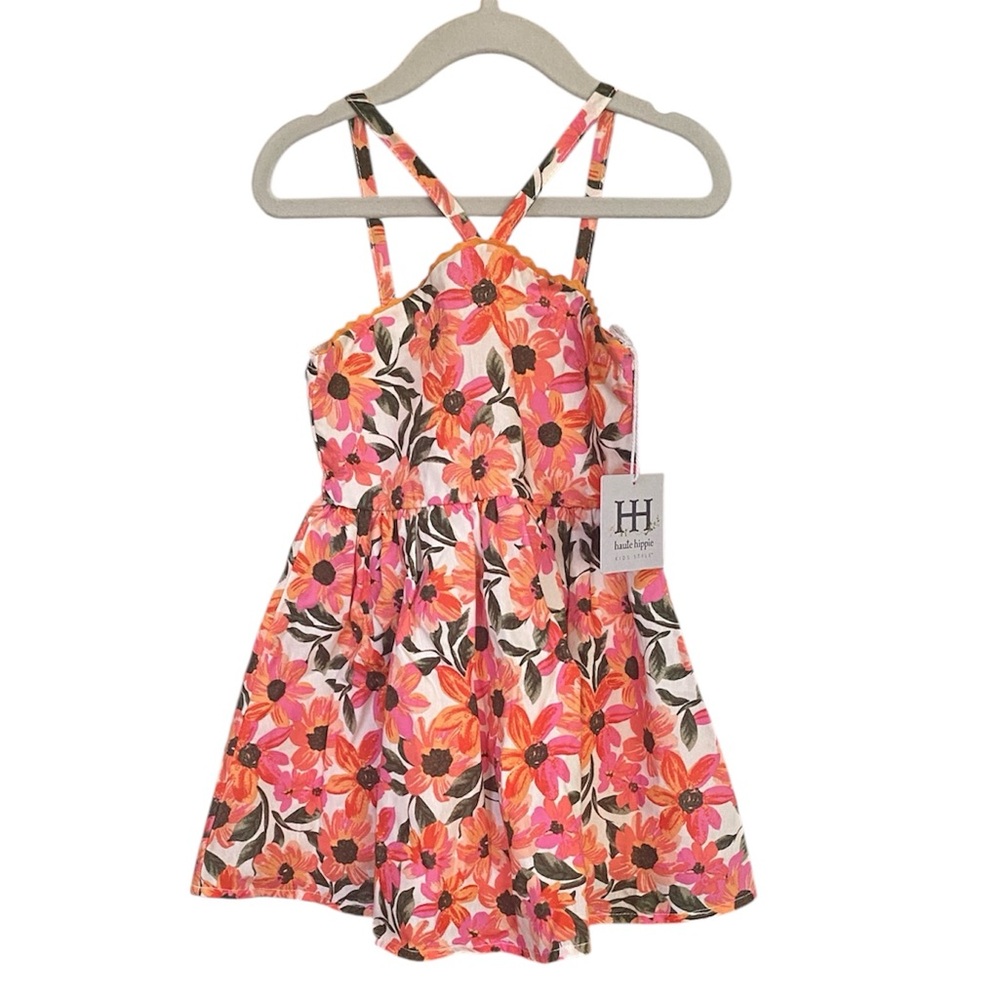 Haute Hippie Spring-Summer Floral Girls Dress 24M